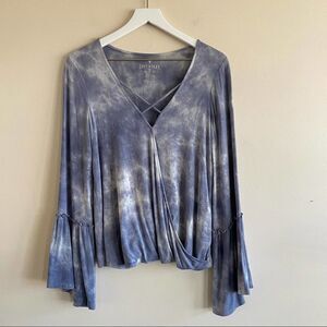 American Eagle Tie Dye Long Sleeve Tee